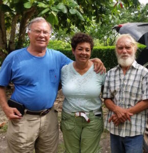 Larry and Maria with Julio in 2017